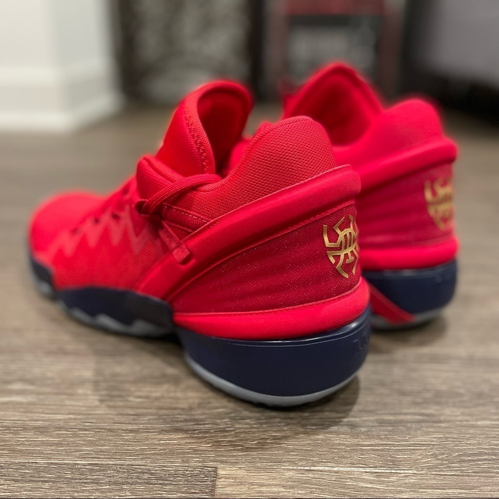 Adidas D.O.N. Issue #2 "Scarlet/Team Navy" sz 14 - Picture 4 of 4
